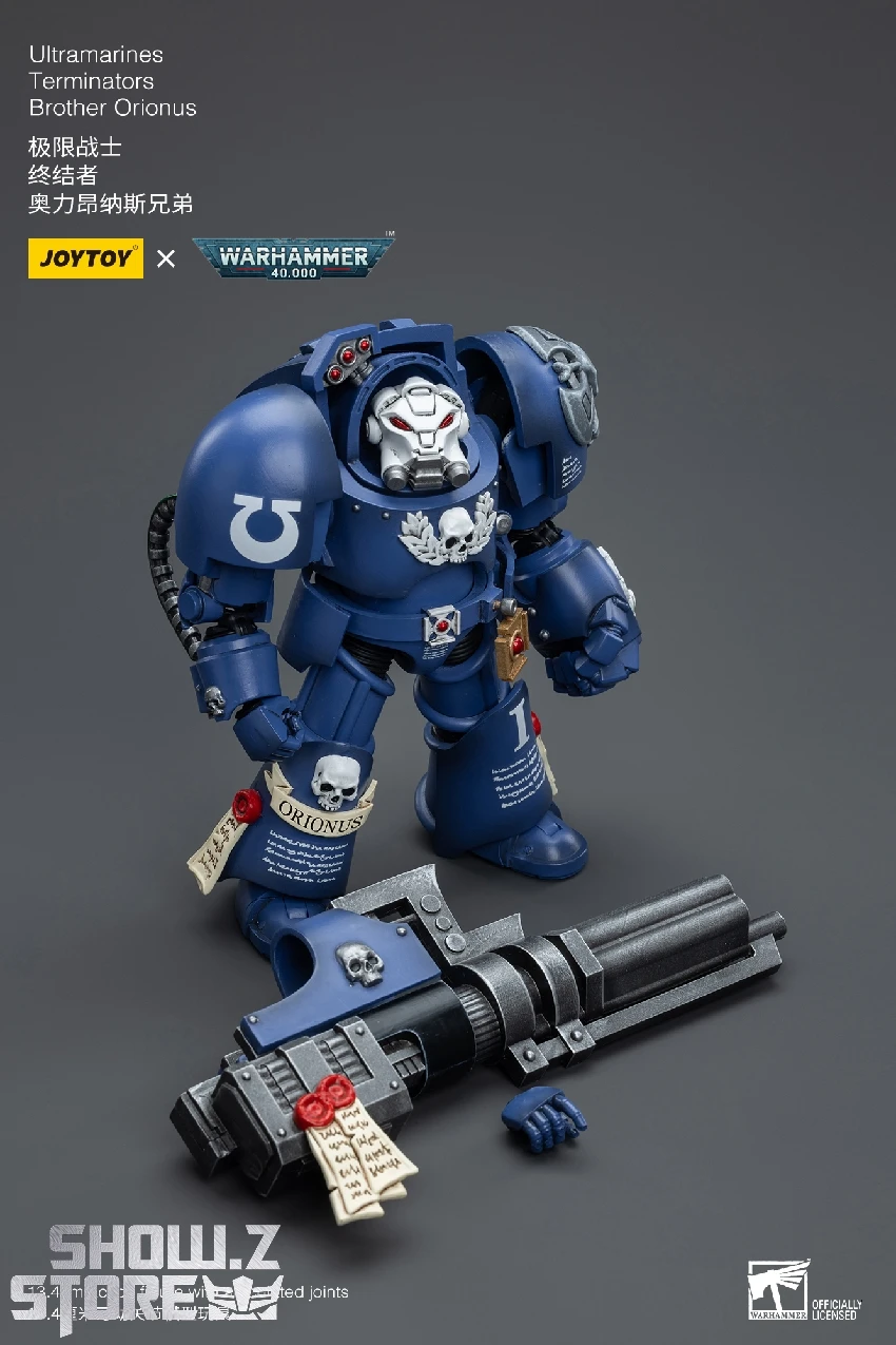 JoyToy Source 1/18 Warhammer 40K Ultramarines Terminators Brother Orionus - Image 8