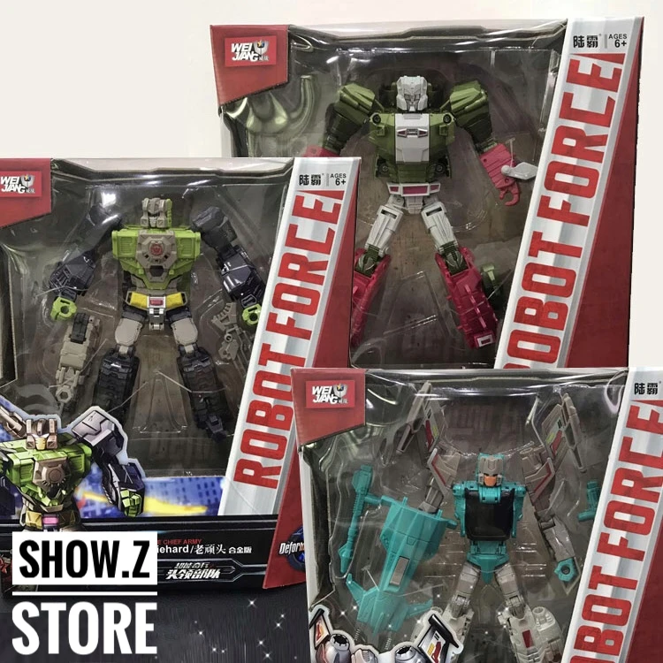 Weijiang Diehard Champsosaurs Zhuge-Fighter Oversized Brainstorm Hardhead Skullcruncher - Image 2