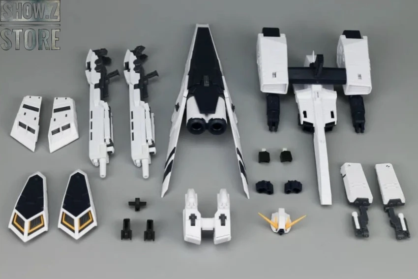 Effects Wings 1/144 FA-93HWS Nu Gundam Heavy Weapons System Type Model Kit - Image 2