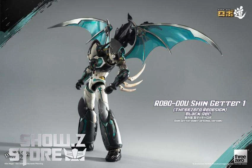 Threezero Shin Getter Robot Shin Getter 1 Black Version - Image 9