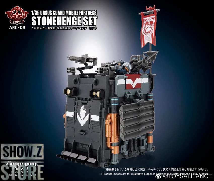 Toys Alliance ARC-09 Ursus Guard Mobile Fortress Stonehenge Set - Image 5