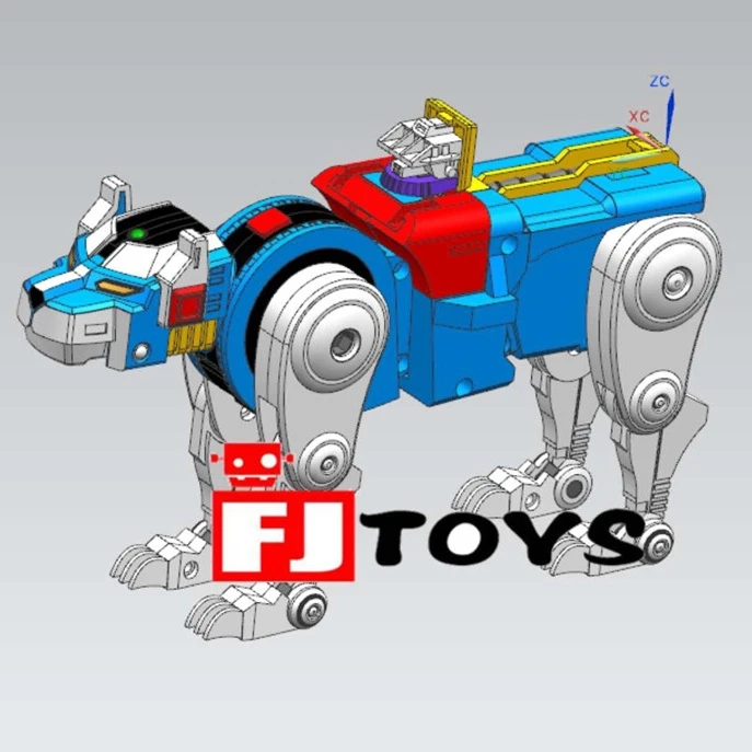 Fantasy Jewel FJ-BSW03 Blue Lion Voltron Defender Of The Universe - Image 7