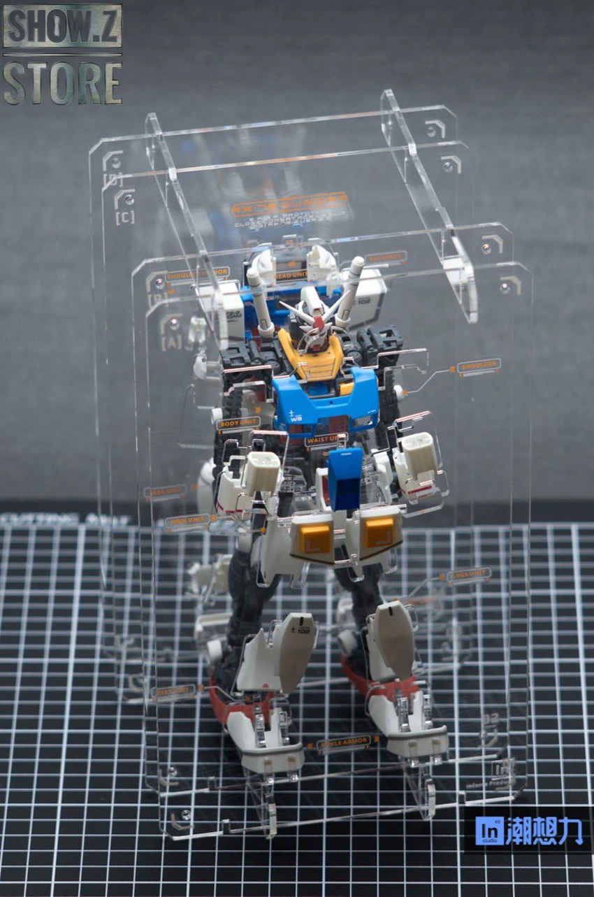 Inforce MG02 MG 1/100 RX-78-2 GUNDAM Ver.2.0 Internal Structure Showcase Display - Image 14