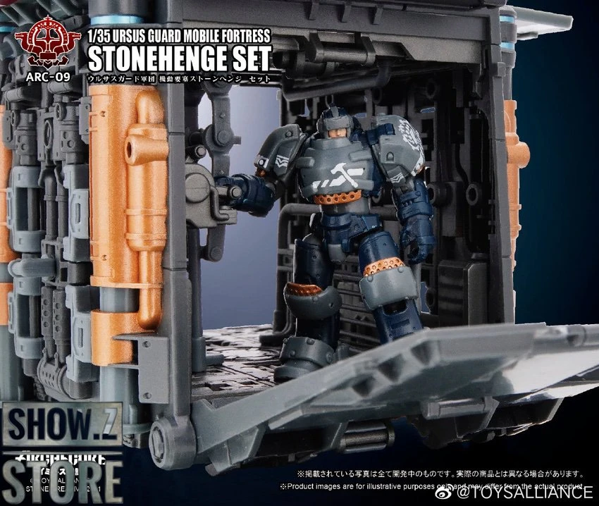 Toys Alliance ARC-09 Ursus Guard Mobile Fortress Stonehenge Set - Image 11