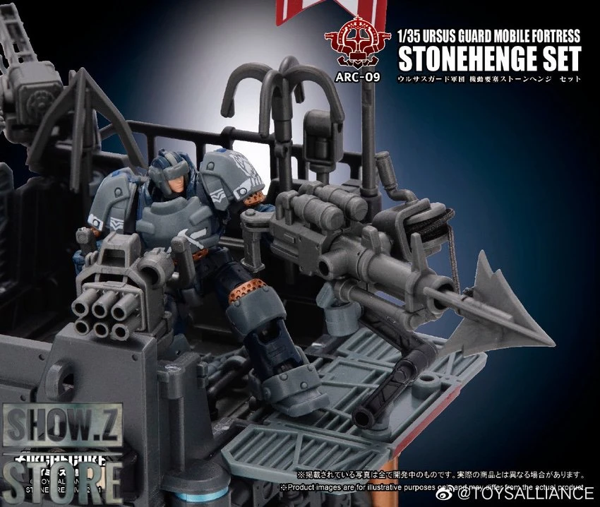 Toys Alliance ARC-09 Ursus Guard Mobile Fortress Stonehenge Set - Image 6