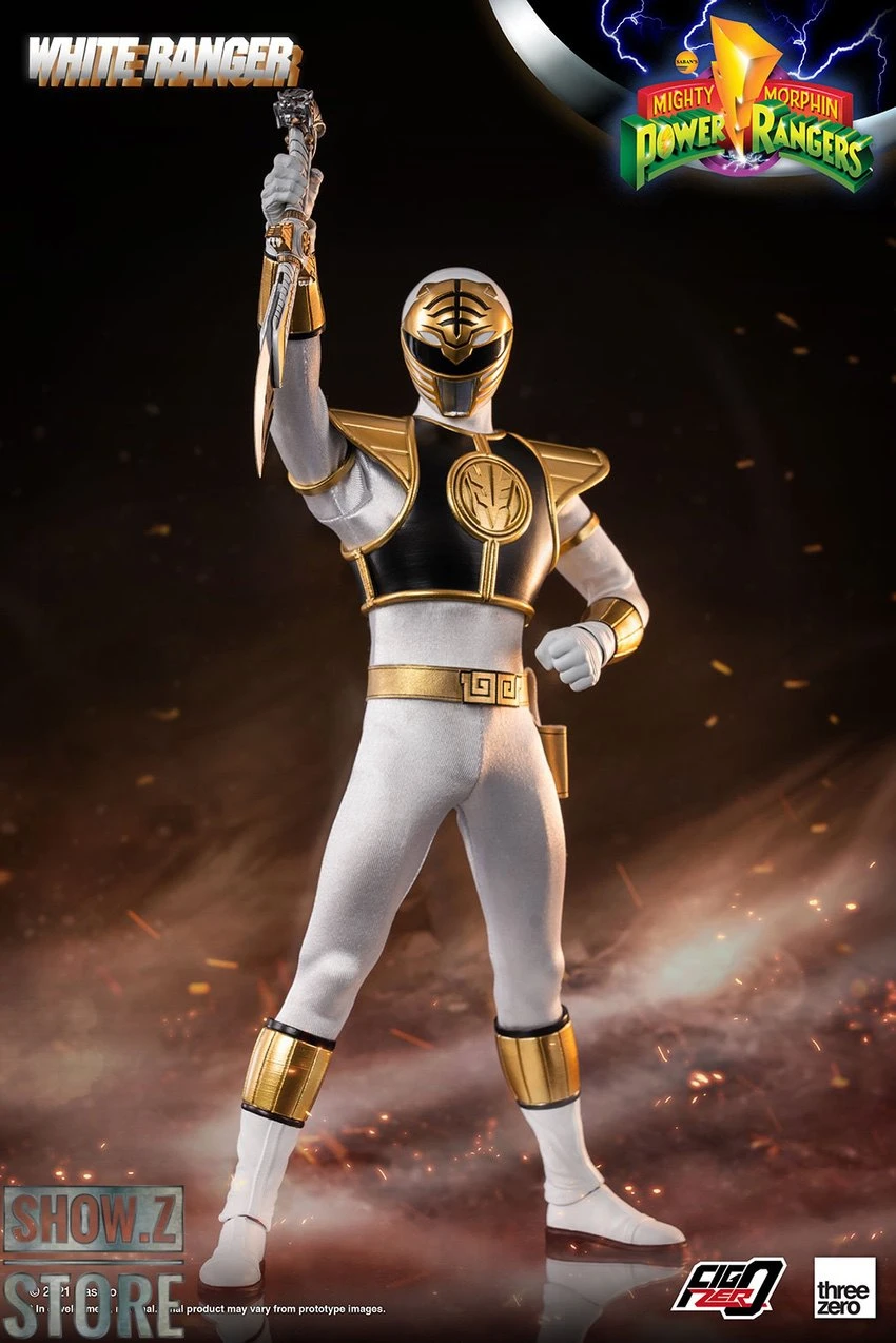 Threezero Studio 1/6 Mighty Morphin Power Rangers White Ranger - Image 6