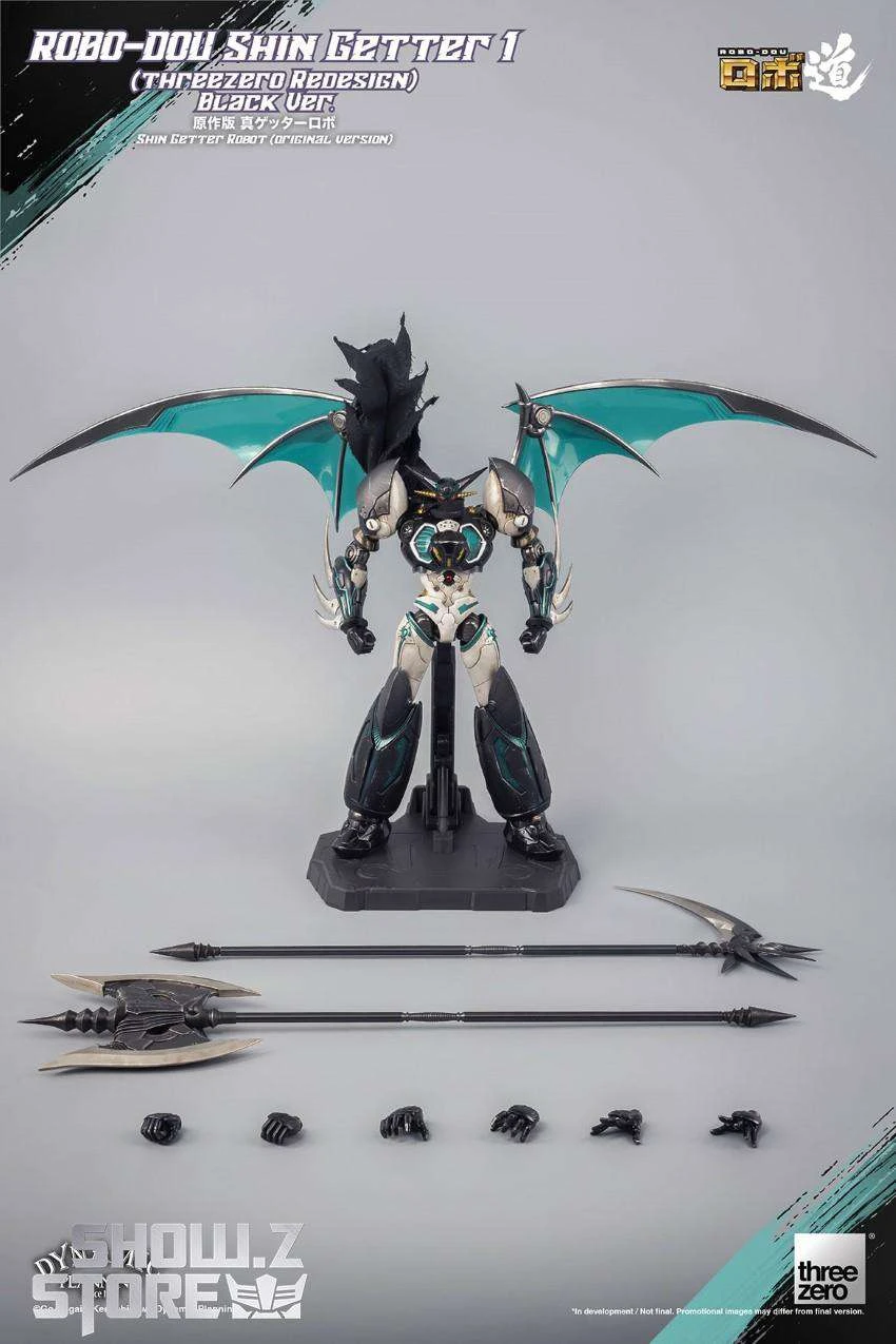 Threezero Shin Getter Robot Shin Getter 1 Black Version - Image 19