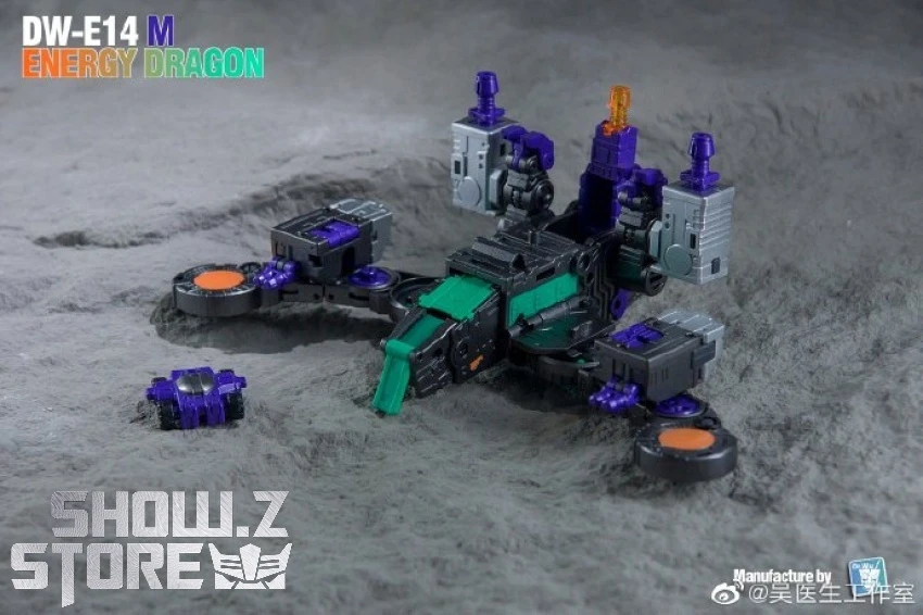 Dr.Wu DW-E14M Energy Dragon Trypticon Metallic Version - Image 6