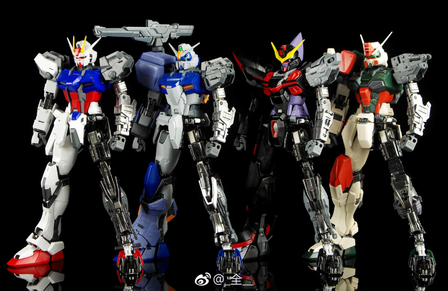 3R MG 1/100 GAT-X105 Ailestrike Gundam Ally Frame Upgrade Kits - Image 2