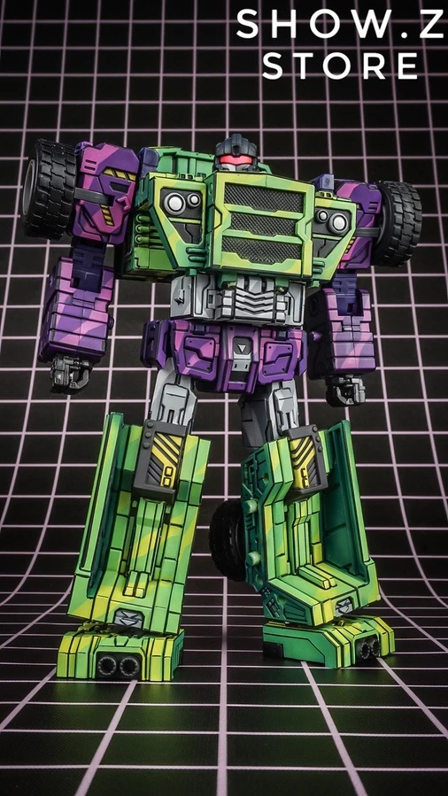 Toyworld TW TW-C07A TWC07A Constructor Devastator Cel Cell Shaded Standard Version Set Of 6 - Image 11