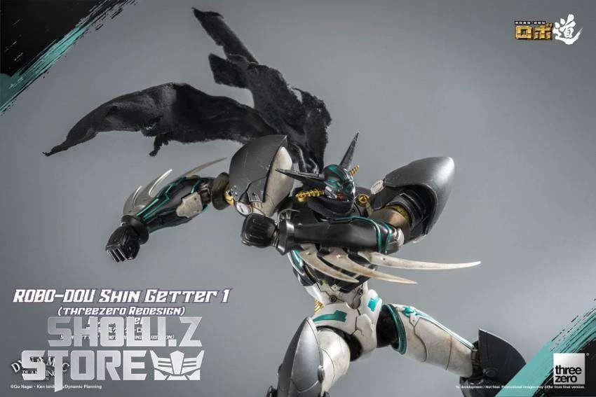 Threezero Shin Getter Robot Shin Getter 1 Black Version - Image 5