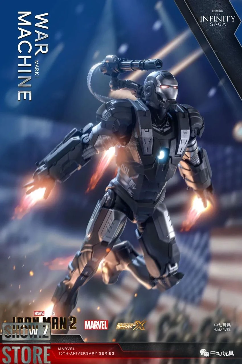 ZT Toys Marvel Licensed 1/10 Iron Man War Machine Armor Mark 1 - Image 20