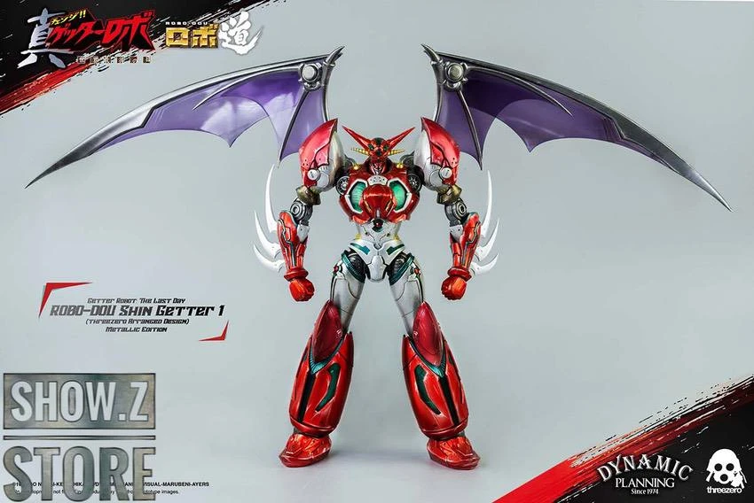 Threezero Studio Getter Robo Shin Getter 1 Metallic Version - Image 14