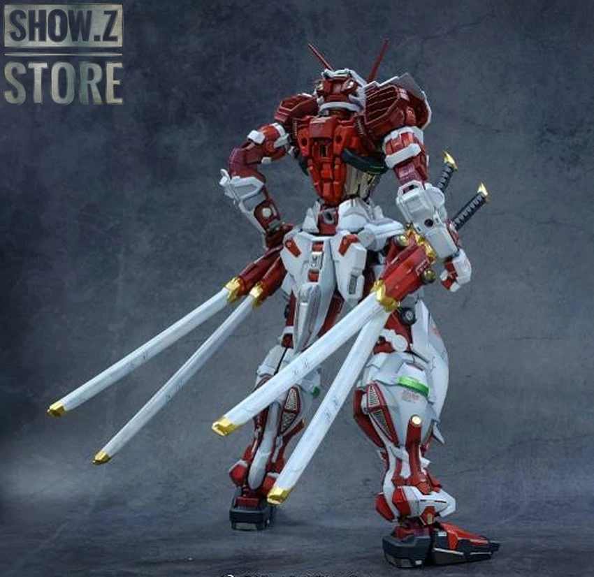 Nillson Work 1/60 MBF-P02 Gundam Astray Red Frame W/ Weapons & Jetpack - Image 4