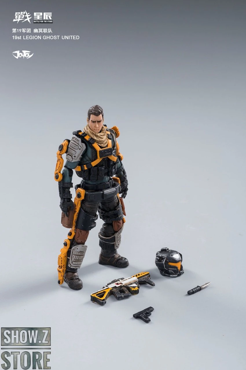 JoyToy Source 1/18 19st Ghost United Legion & Grice Anna Set Of 4 - Image 18