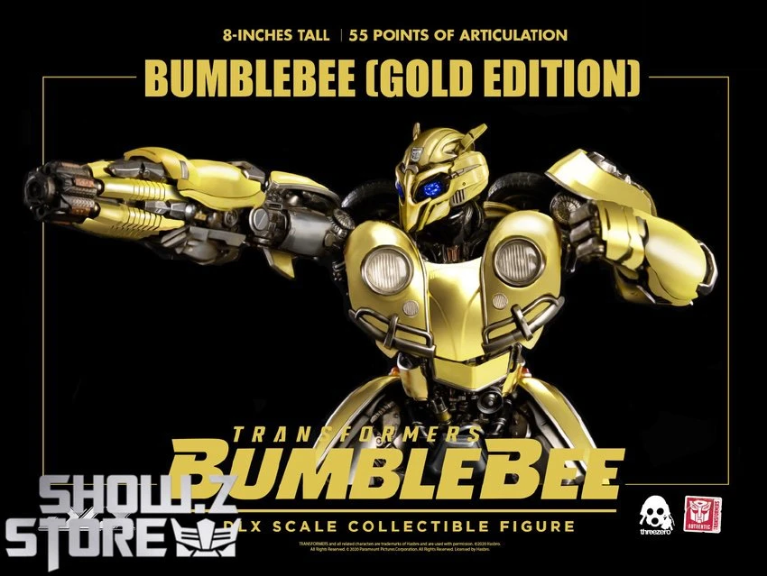 Threezero & Hasbro 3Z0294-EX Bumblebee Golden Version - Image 4