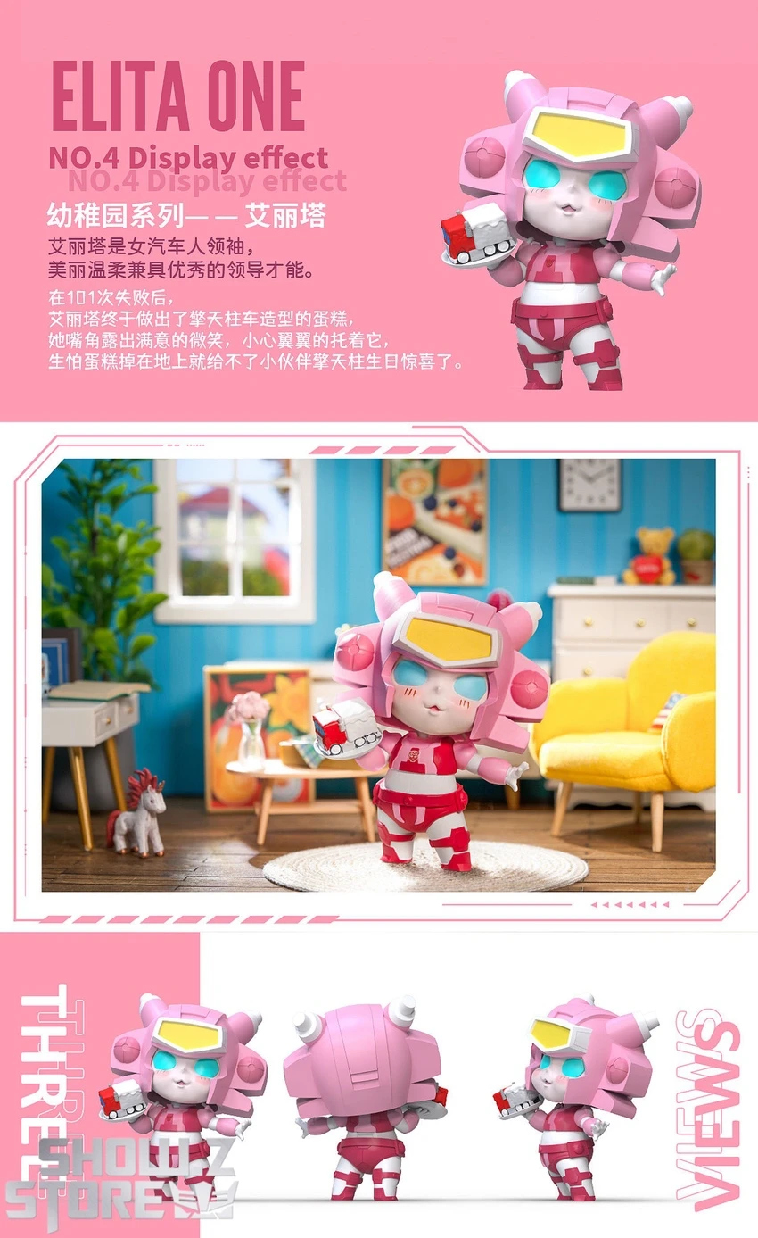 Jing Model Palace Transformers Kindergarten Series Blind Boxes Set Of 6 - Image 11