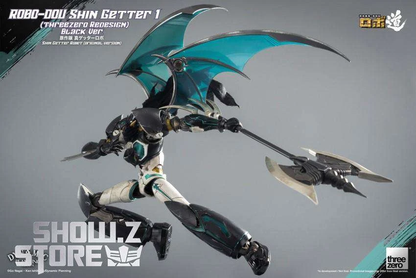 Threezero Shin Getter Robot Shin Getter 1 Black Version - Image 14
