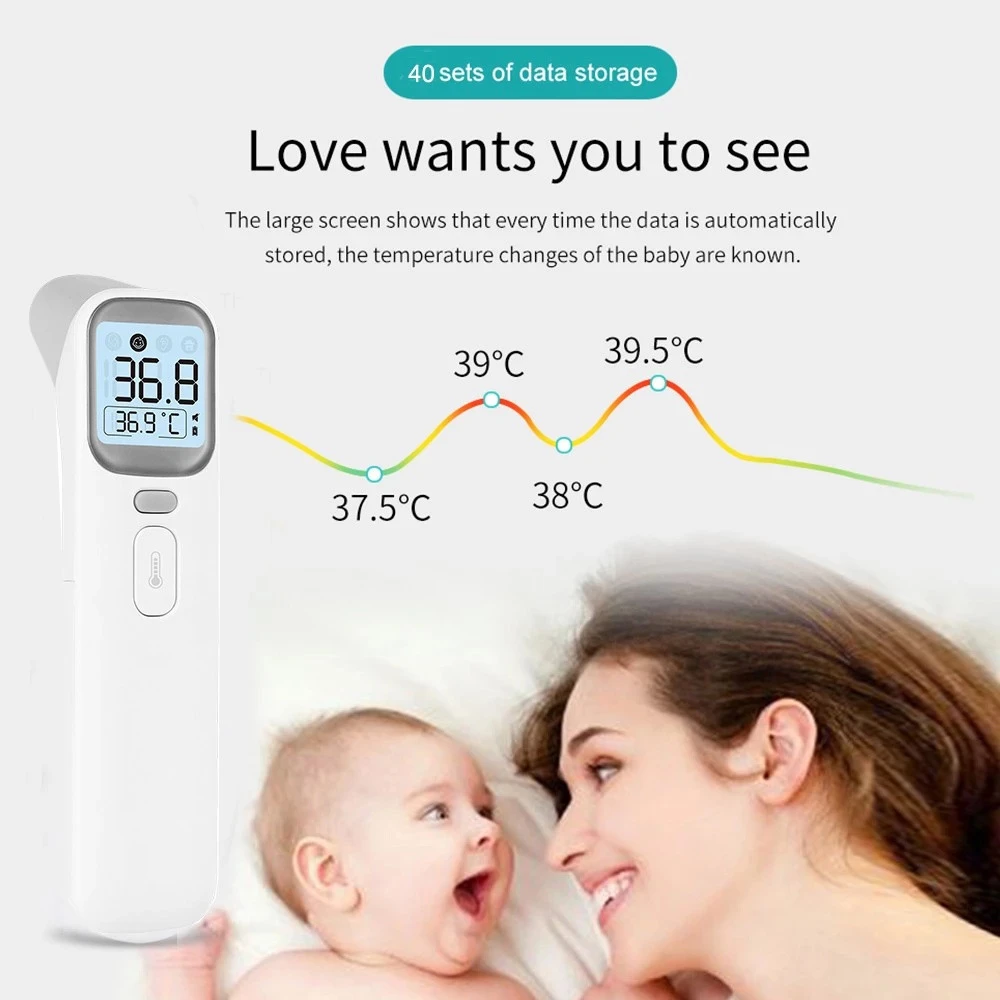 FDA Approved Multi-Purpose Non-Contact Infrared Forehead Thermometer - Image 6