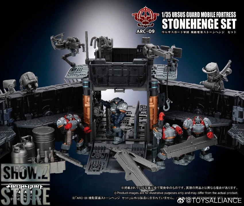 Toys Alliance ARC-09 Ursus Guard Mobile Fortress Stonehenge Set - Image 12
