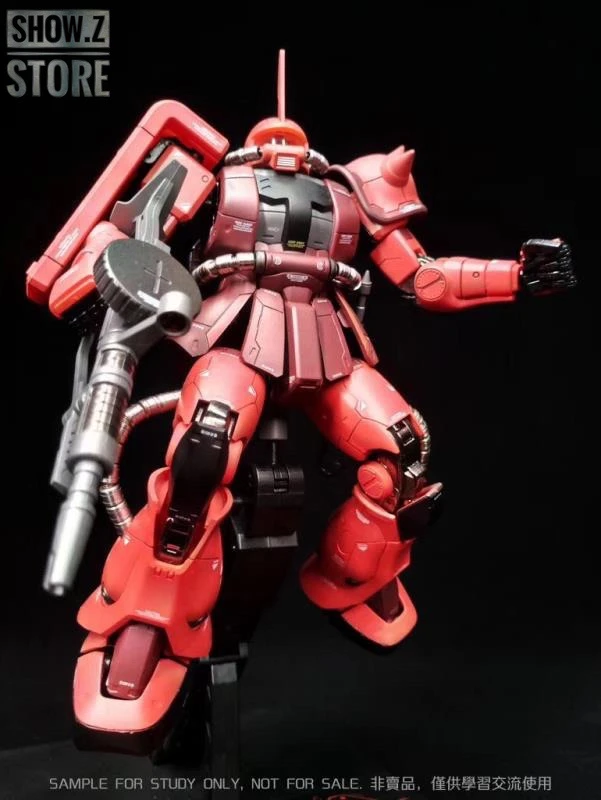 Metal Soldier MS 1/100 MS-06S MS06S Char's Zaku II Side 3 Side3 Red Comet Gundam Mobile Suit - Image 14