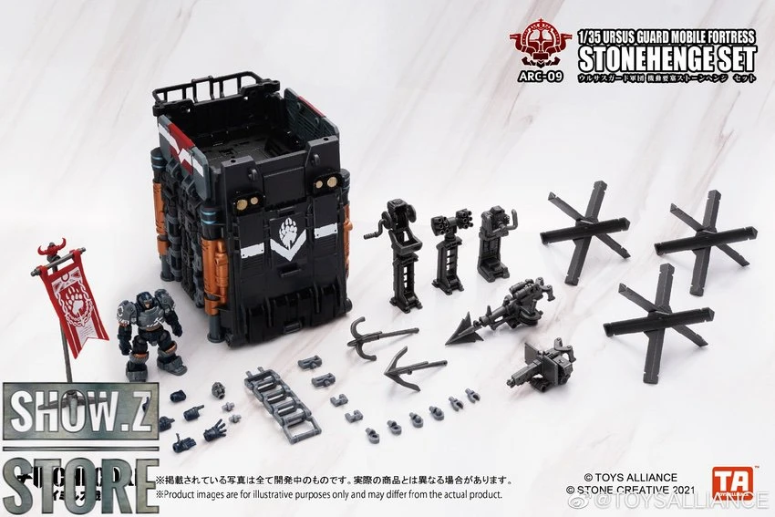 Toys Alliance ARC-09 Ursus Guard Mobile Fortress Stonehenge Set - Image 4