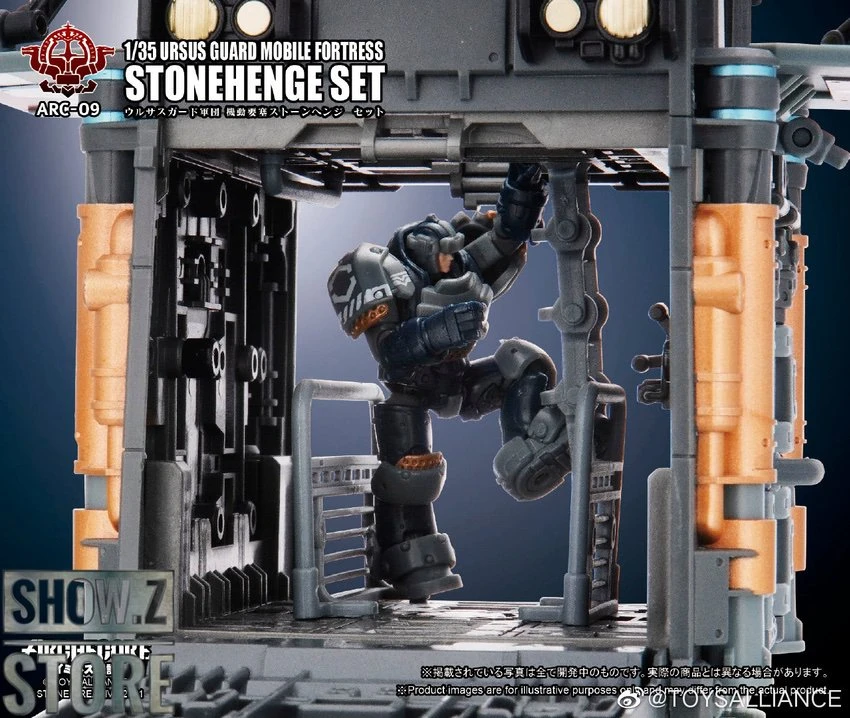 Toys Alliance ARC-09 Ursus Guard Mobile Fortress Stonehenge Set - Image 10