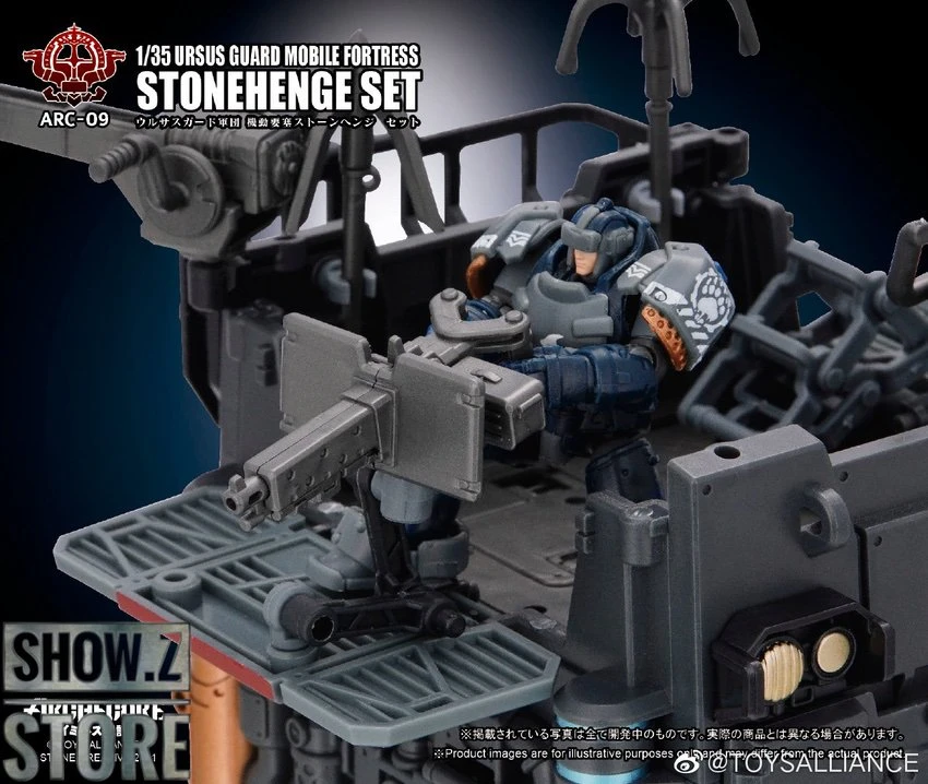 Toys Alliance ARC-09 Ursus Guard Mobile Fortress Stonehenge Set - Image 8