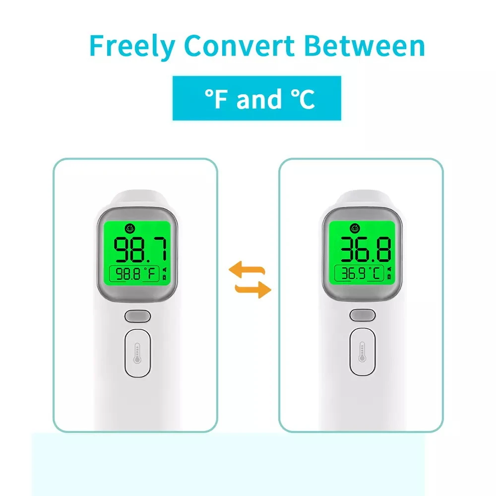 FDA Approved Multi-Purpose Non-Contact Infrared Forehead Thermometer - Image 9