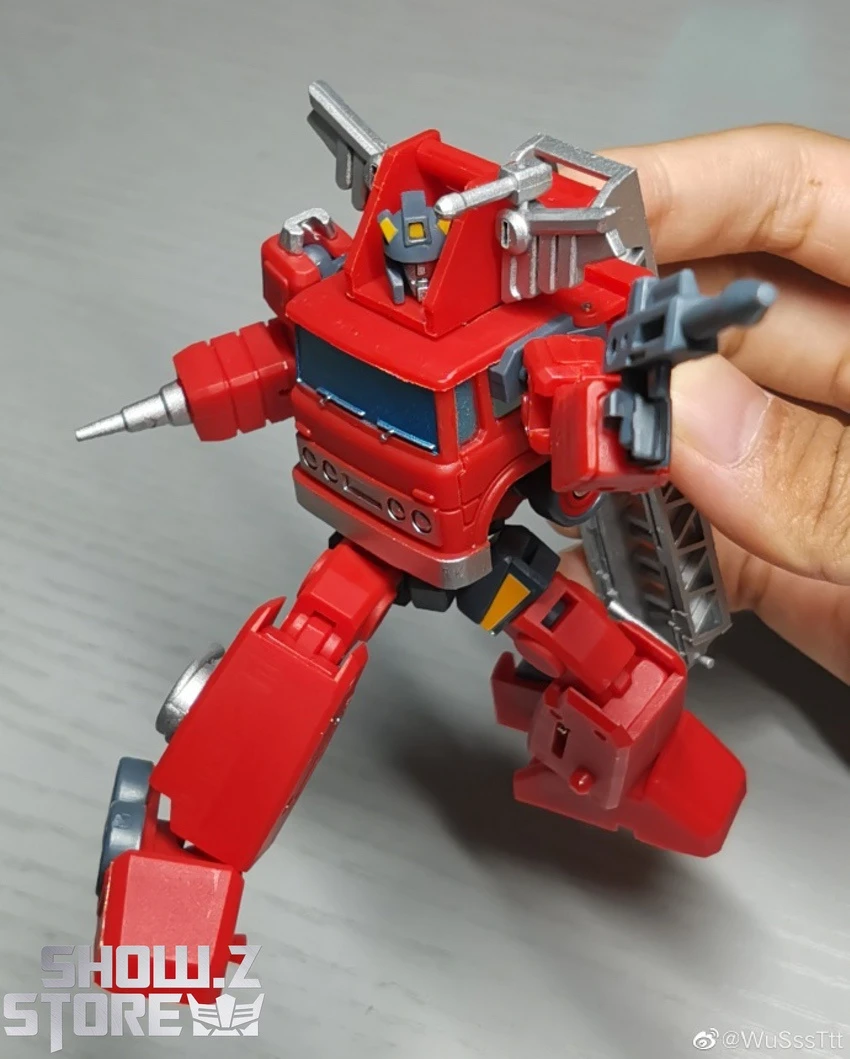 Magic Square MS-B01A Architect Inferno & MS-B02A Fire Extinguisher Grapple Metallic Color Version Set Of 2 - Image 4