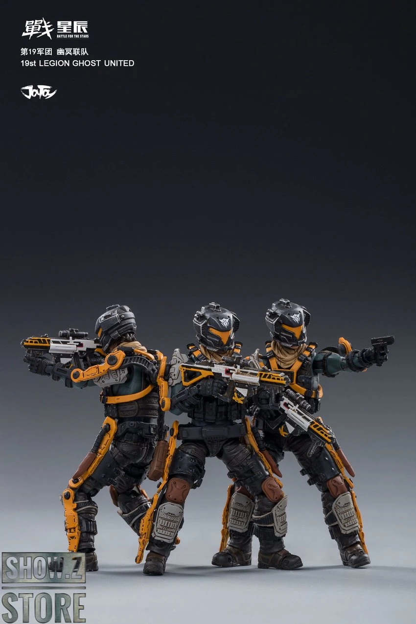 JoyToy Source 1/18 19st Ghost United Legion & Grice Anna Set Of 4 - Image 6