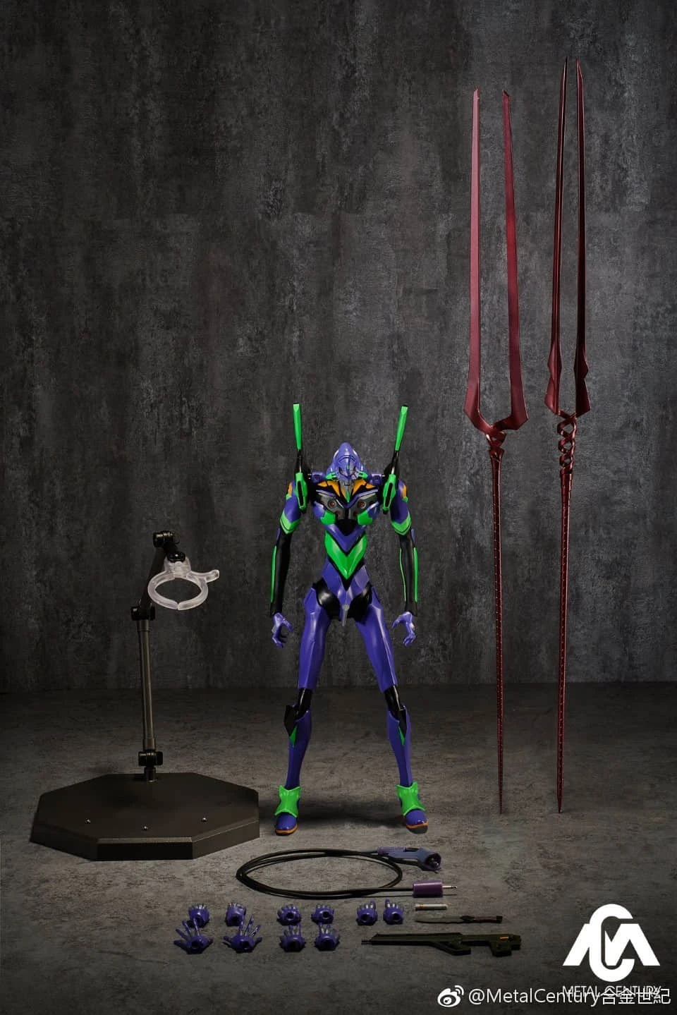MetalCentury MC-101 Neon Genesis Evangelion Unit 001 Eva Initial Machine Metal Build Style - Image 12