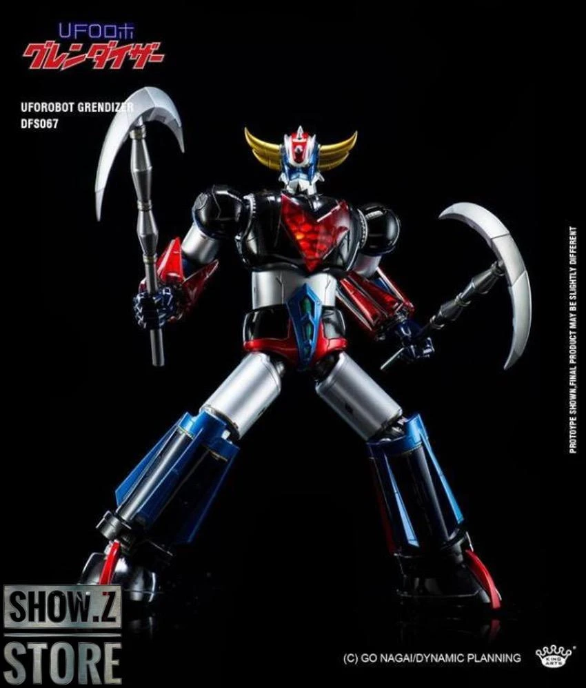 King Arts Diecast Figure Series DFS067 UFO Robot Grendizer Limited Edition W/ UFO - Image 5