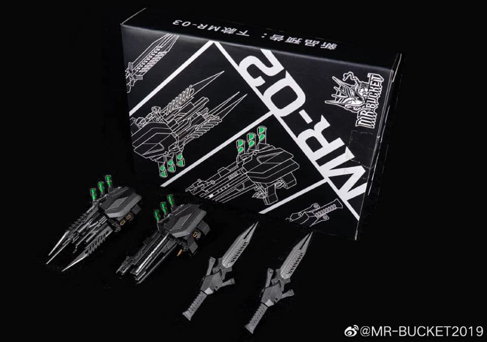 Mr-Bucket MR-02 Weapons Upgrade Kit Unique Toys UT R-01 Peru Kill AOE Lockdown - Image 11