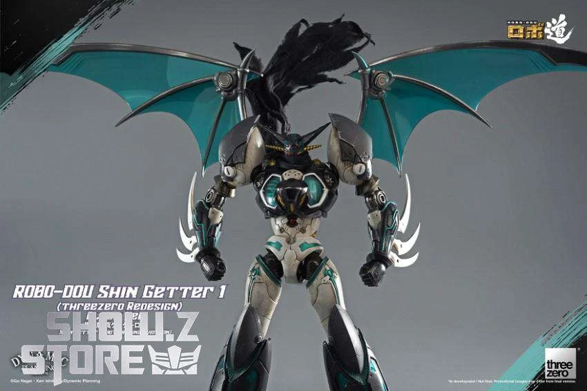 Threezero Shin Getter Robot Shin Getter 1 Black Version - Image 13
