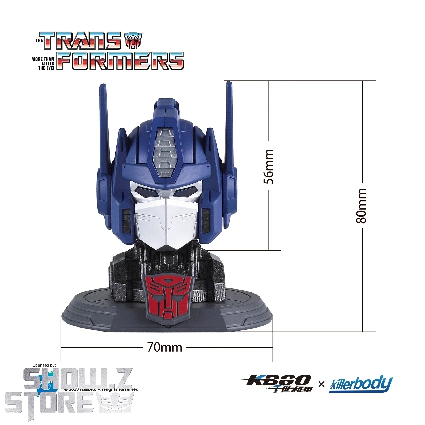 Killerbody KB20069-53 Transformers G1 Optimus Prime EDC Head Sculpt - Image 9