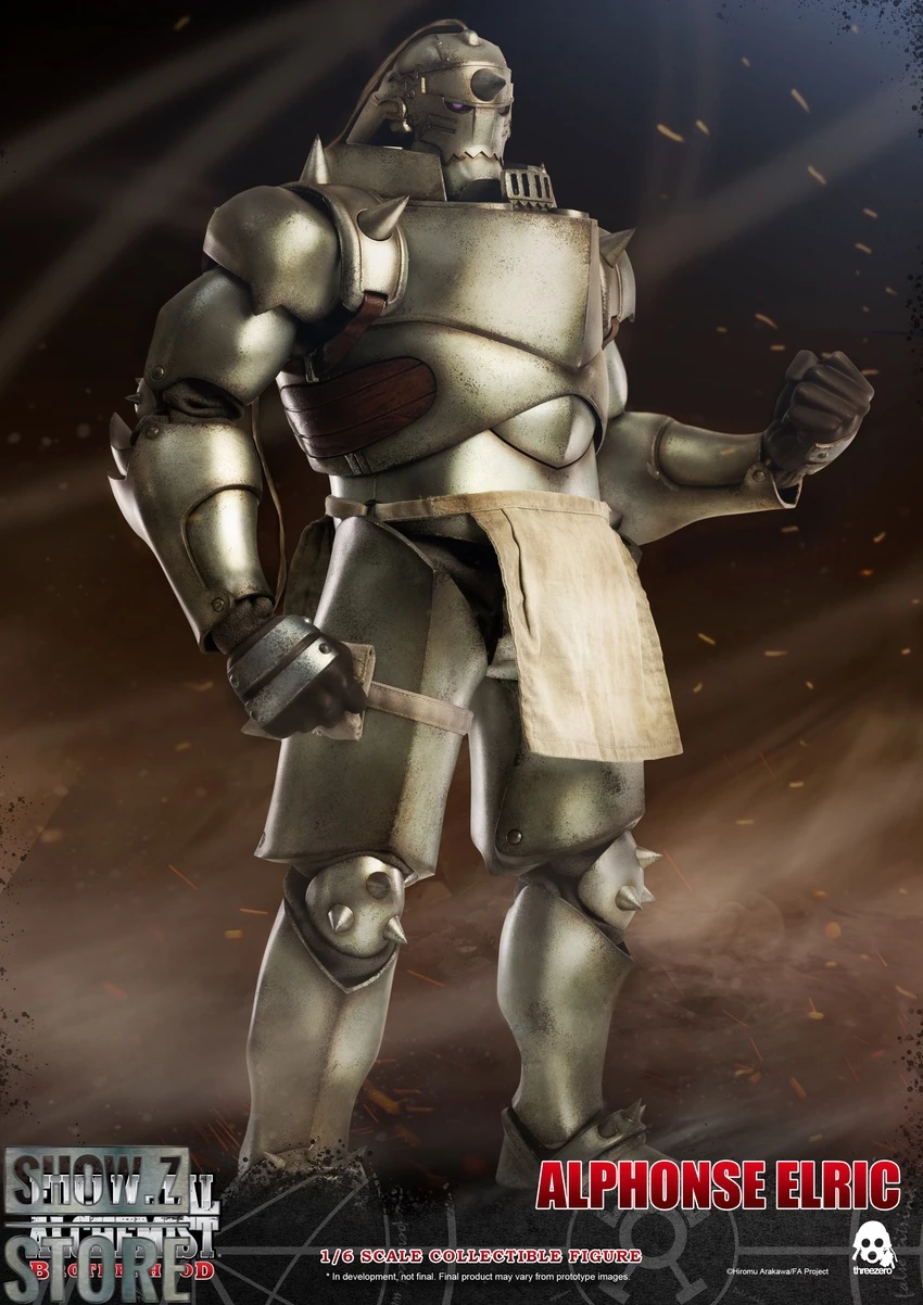 ThreeZero Toys 1/6 Fullmetal Alchemist: Brotherhood Edward & Alphonse Elric Twin-Pack - Image 8