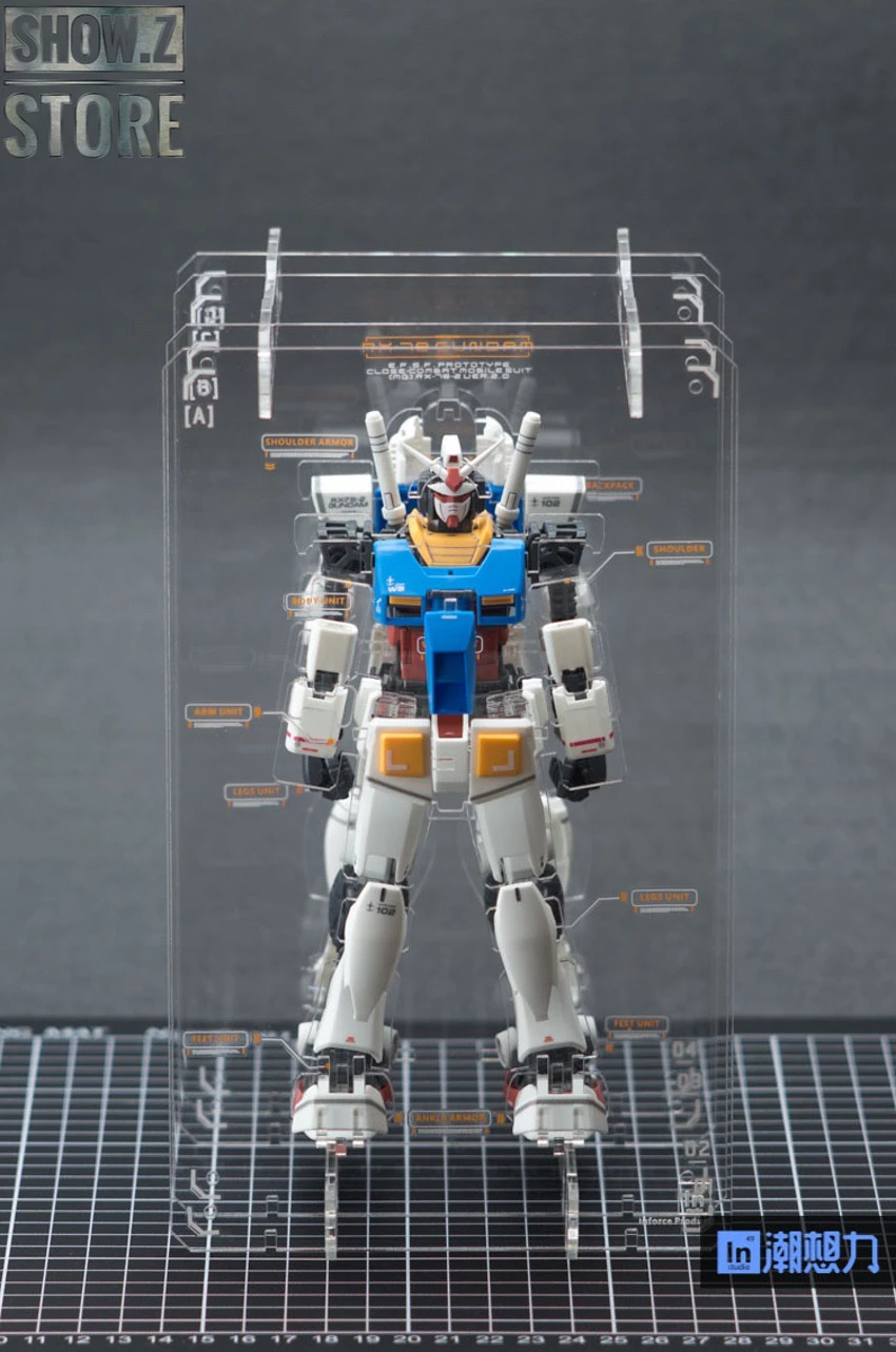 Inforce MG02 MG 1/100 RX-78-2 GUNDAM Ver.2.0 Internal Structure Showcase Display - Image 9
