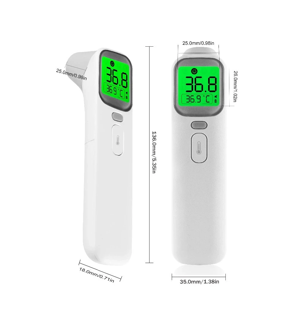 FDA Approved Multi-Purpose Non-Contact Infrared Forehead Thermometer - Image 11