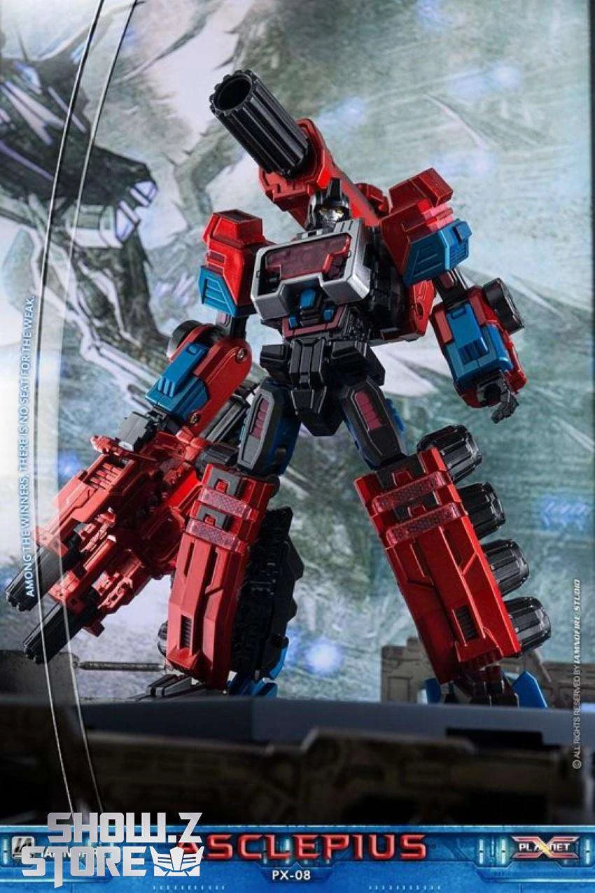 Planet X PX-08 Asclepius Perceptor Metallic Red Version - Image 9
