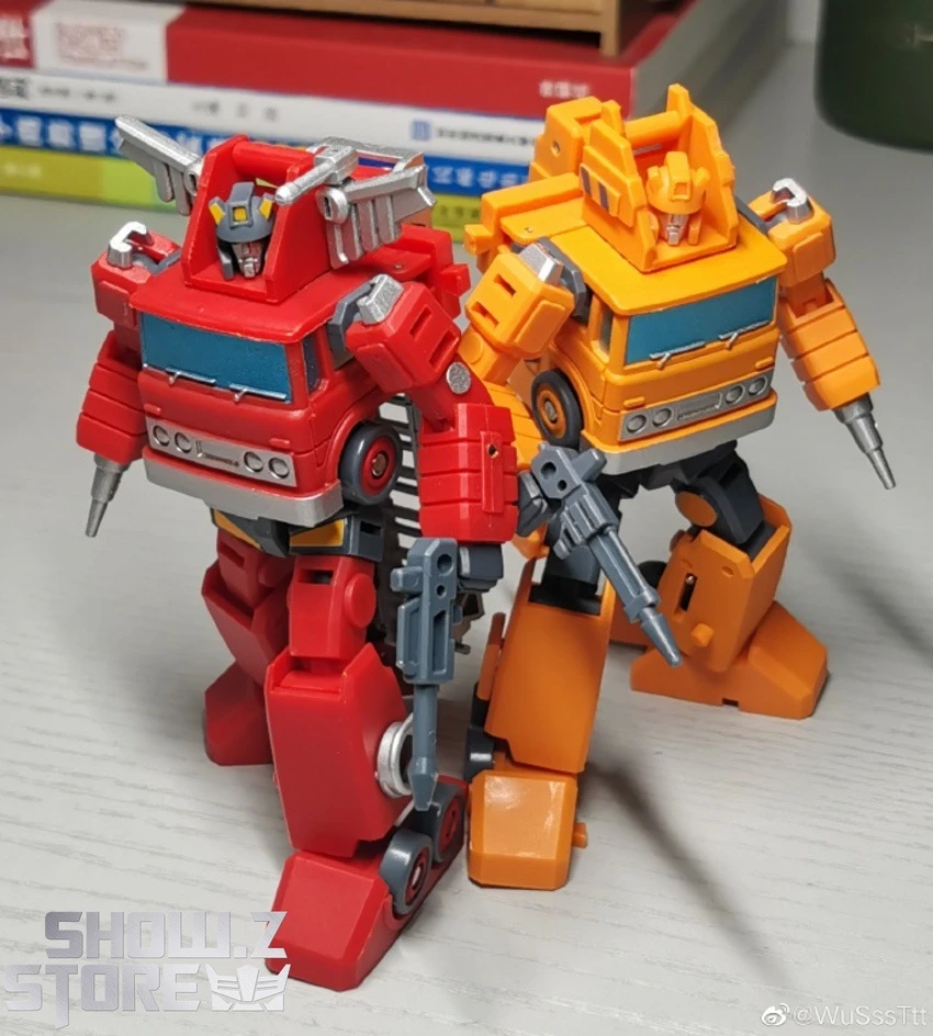 Magic Square MS-B01A Architect Inferno & MS-B02A Fire Extinguisher Grapple Metallic Color Version Set Of 2 - Image 8