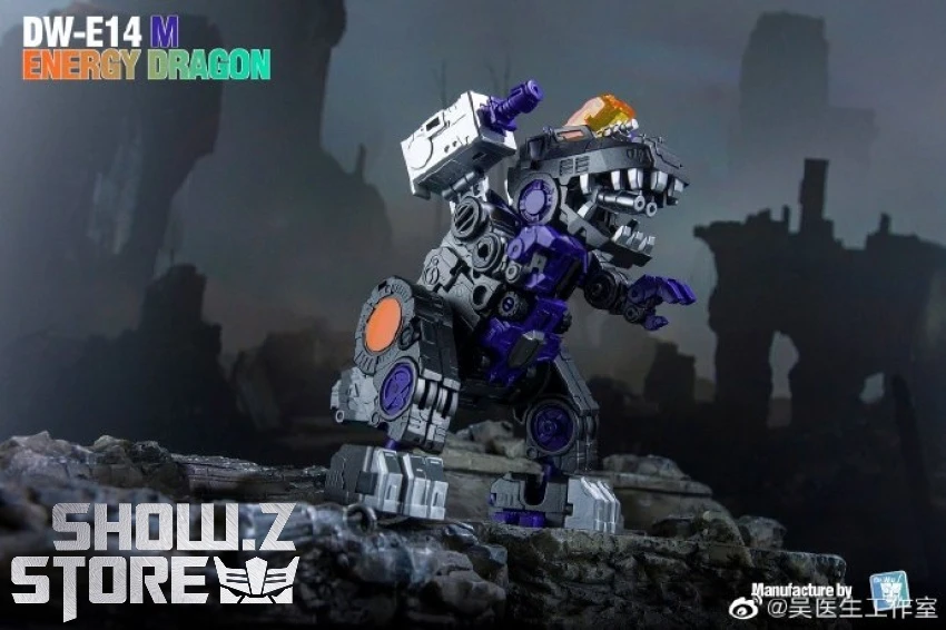 Dr.Wu DW-E14M Energy Dragon Trypticon Metallic Version - Image 2