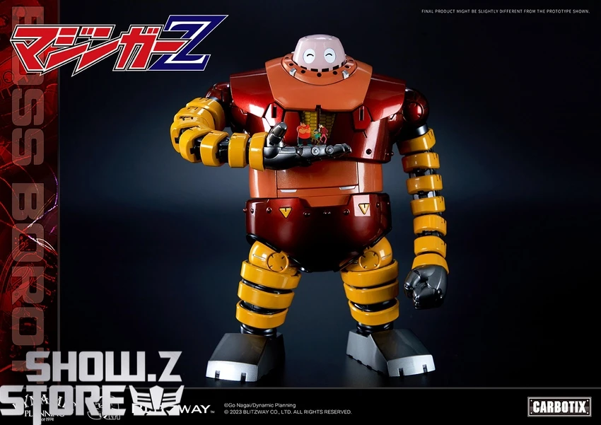 Blitzway BW-CA-10801 Carbotix Mazinger Z Boss Borot - Image 8