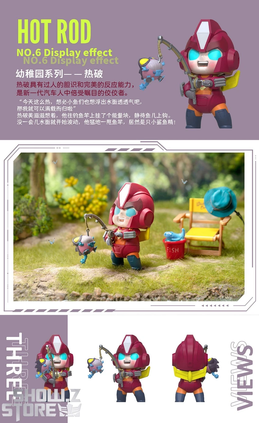 Jing Model Palace Transformers Kindergarten Series Blind Boxes Set Of 6 - Image 15