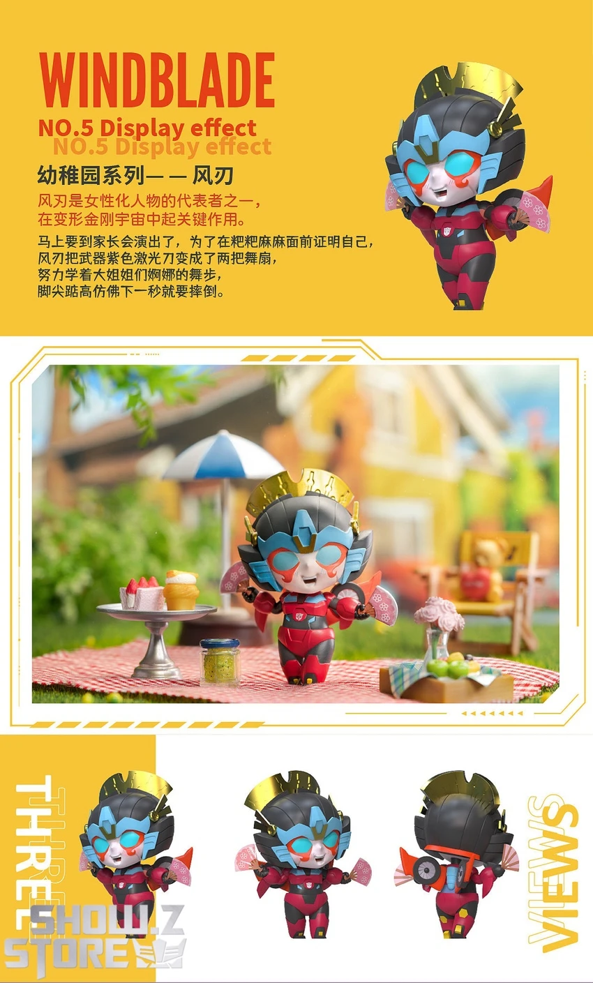 Jing Model Palace Transformers Kindergarten Series Blind Boxes Set Of 6 - Image 14