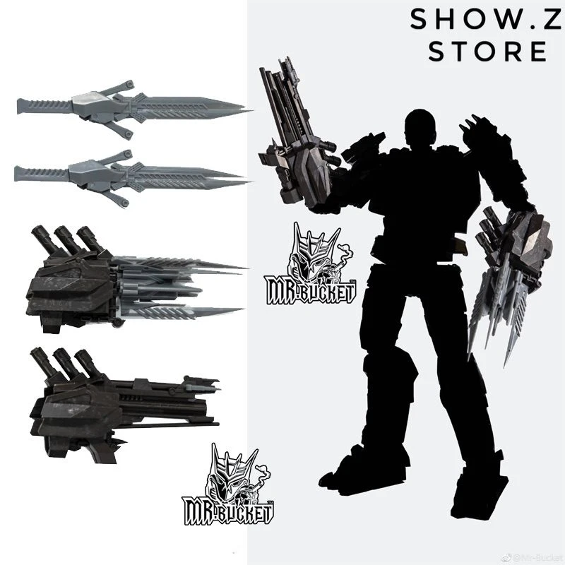Mr-Bucket MR-02 Weapons Upgrade Kit Unique Toys UT R-01 Peru Kill AOE Lockdown - Image 13