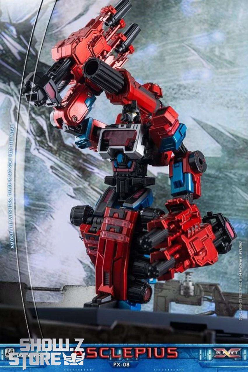 Planet X PX-08 Asclepius Perceptor Metallic Red Version - Image 5