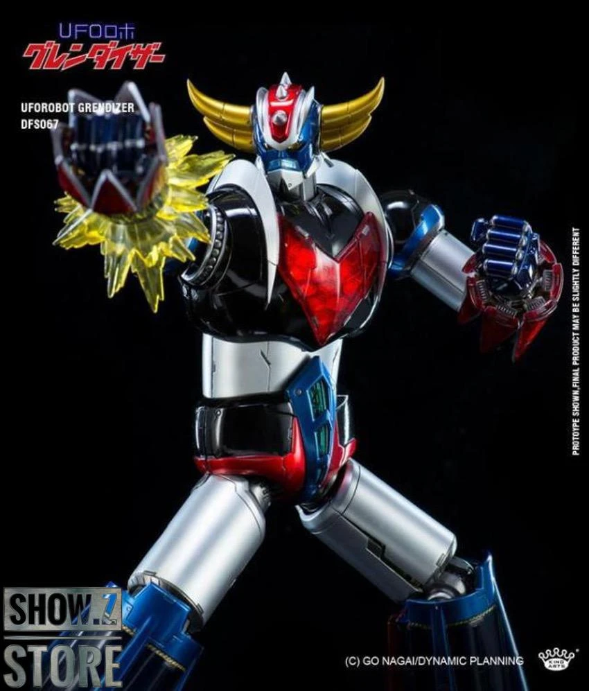 King Arts Diecast Figure Series DFS067 UFO Robot Grendizer Limited Edition W/ UFO - Image 6