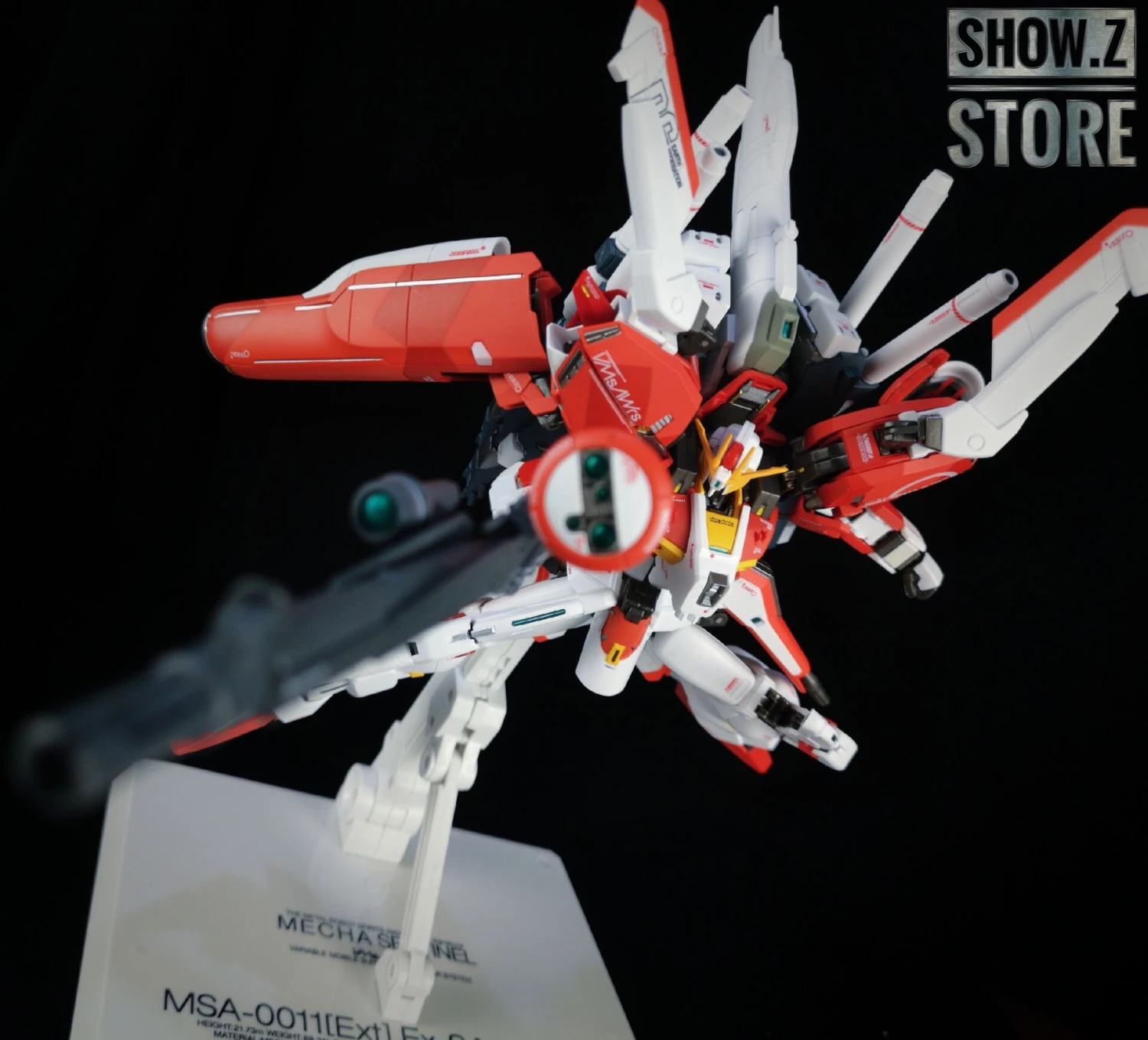 Storm BaoFeng Model 1/144 Gundam Sentinel MSA-0011(Ext) MSA0011 Ex-S ExS MG Gundam Deep Striker Red Version - Image 5