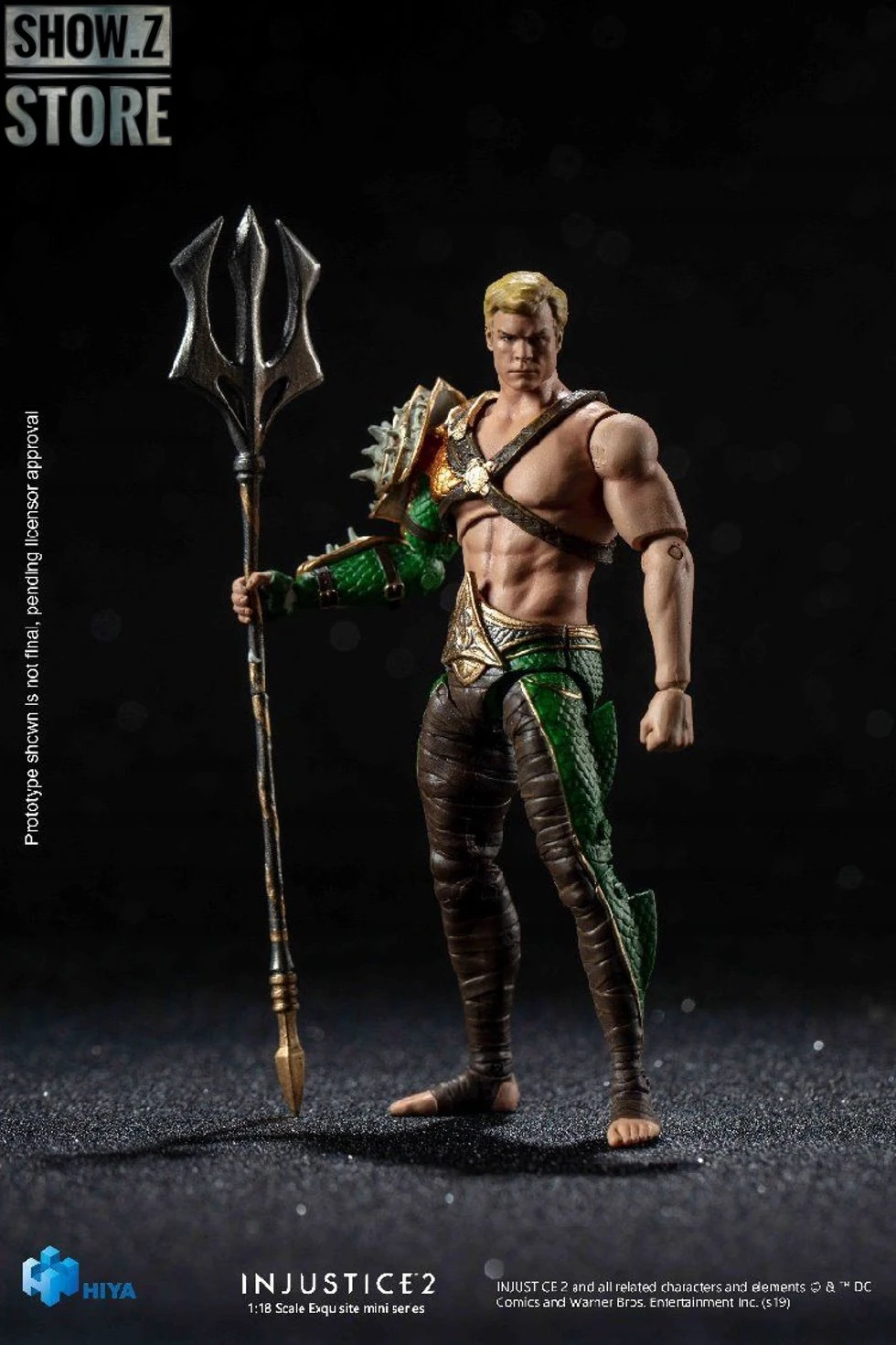 Hiya Toys 1/18 Injustice 2: Aquaman PX Previews Exclusive - Image 5